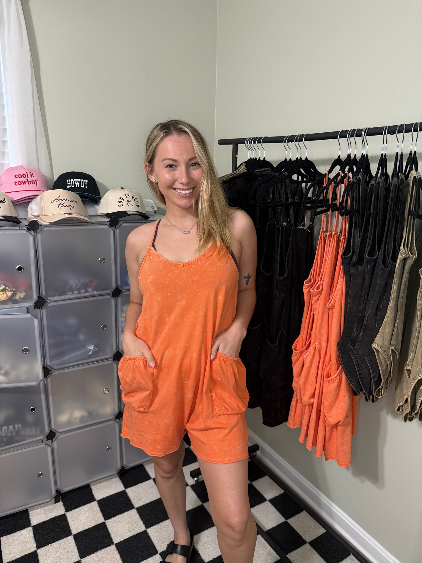 Summer Daze Romper: SUNSET